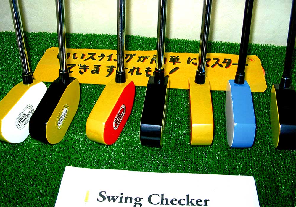 swing checker（オリジナルスイング練習器）
